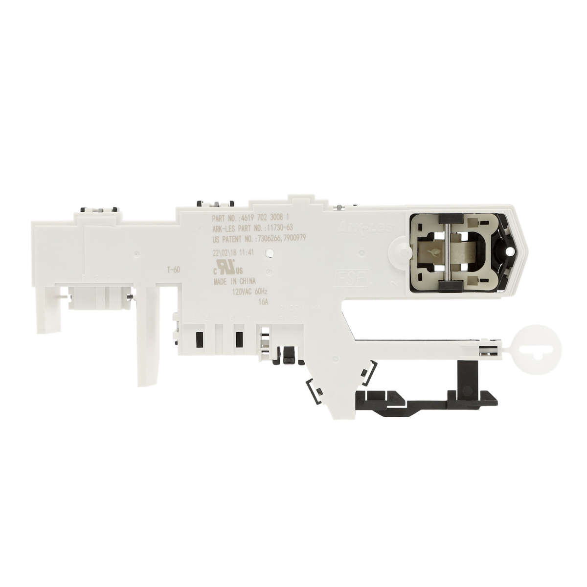 WP8183270 - Genuine OEM Whirlpool Washer Door Lock Assembly